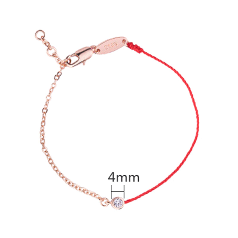925 Sterling Silver Fashion Lucky Bracelet