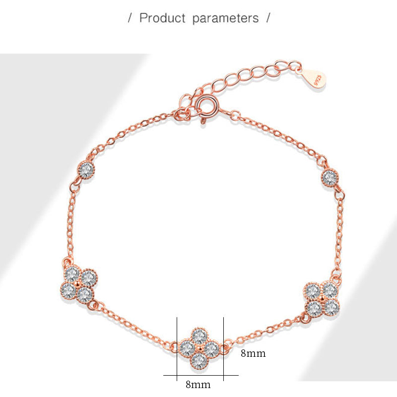 925 Sterling Silver Fashion Lucky Bracelet