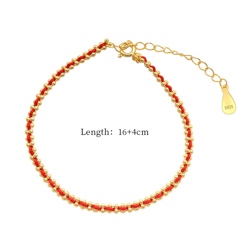 925 Sterling Silver Fashion Lucky Bracelet