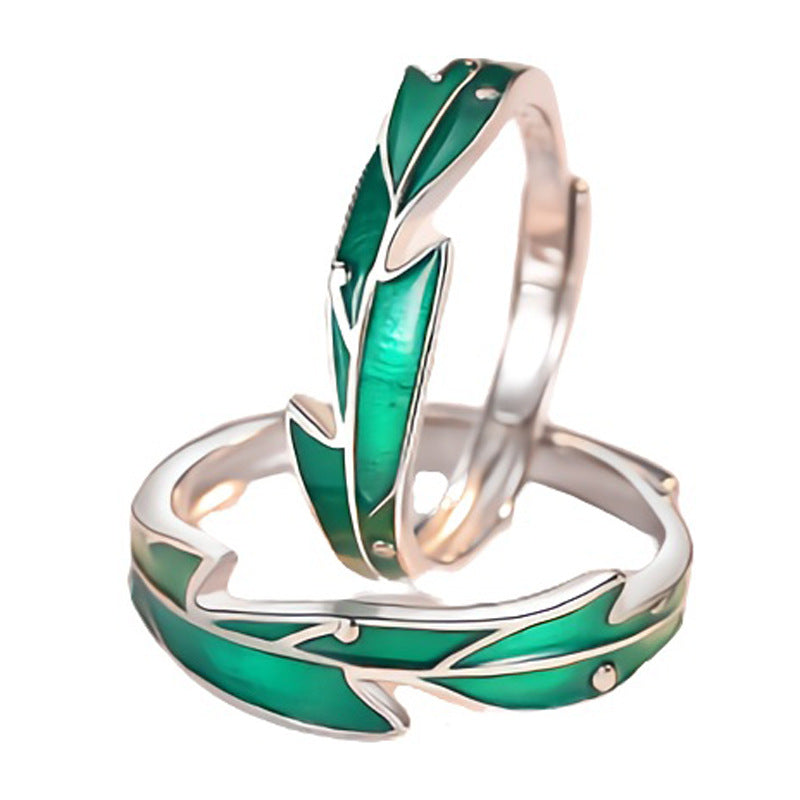 925 Sterling Silver Elegant Fashion Engagement Couple Rings